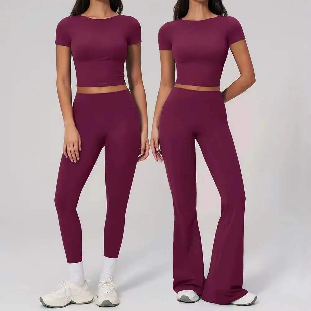 Women Tracksuit Yoga Suit 2PCS Running Sports Outfits Gym Workout Clothes Short Sleeves Sports Set Athletic Wear Yoga Clothing
Women Tracksuit Yoga Suit 2PCS Running Sports Outfits Gym Workout Clothes Short Sleeves Sports Set Athletic Wear Yoga Clothing