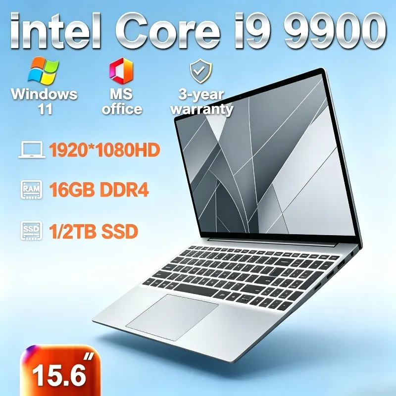 2026 16GB DDR4 1TB/2TB SSD Windows 11 Pro New Laptop, Portable Computer for Office Gaming (Notebook PC) Intel Core i9 9900
2026 16GB DDR4 1TB/2TB SSD Windows 11 Pro New Laptop, Portable Computer for Office Gaming (Notebook PC) Intel Core i9 9900