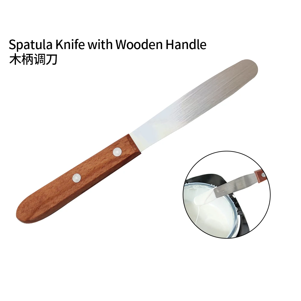 Dental Mixing Spatula Wooden Handle Impression Material Stainless Steel Knife Dentistry Laboratory Gypsum Spatula Dentist Tools
Dental Mixing Spatula Wooden Handle Impression Material Stainless Steel Knife Dentistry Laboratory Gypsum Spatula Dentist Tools