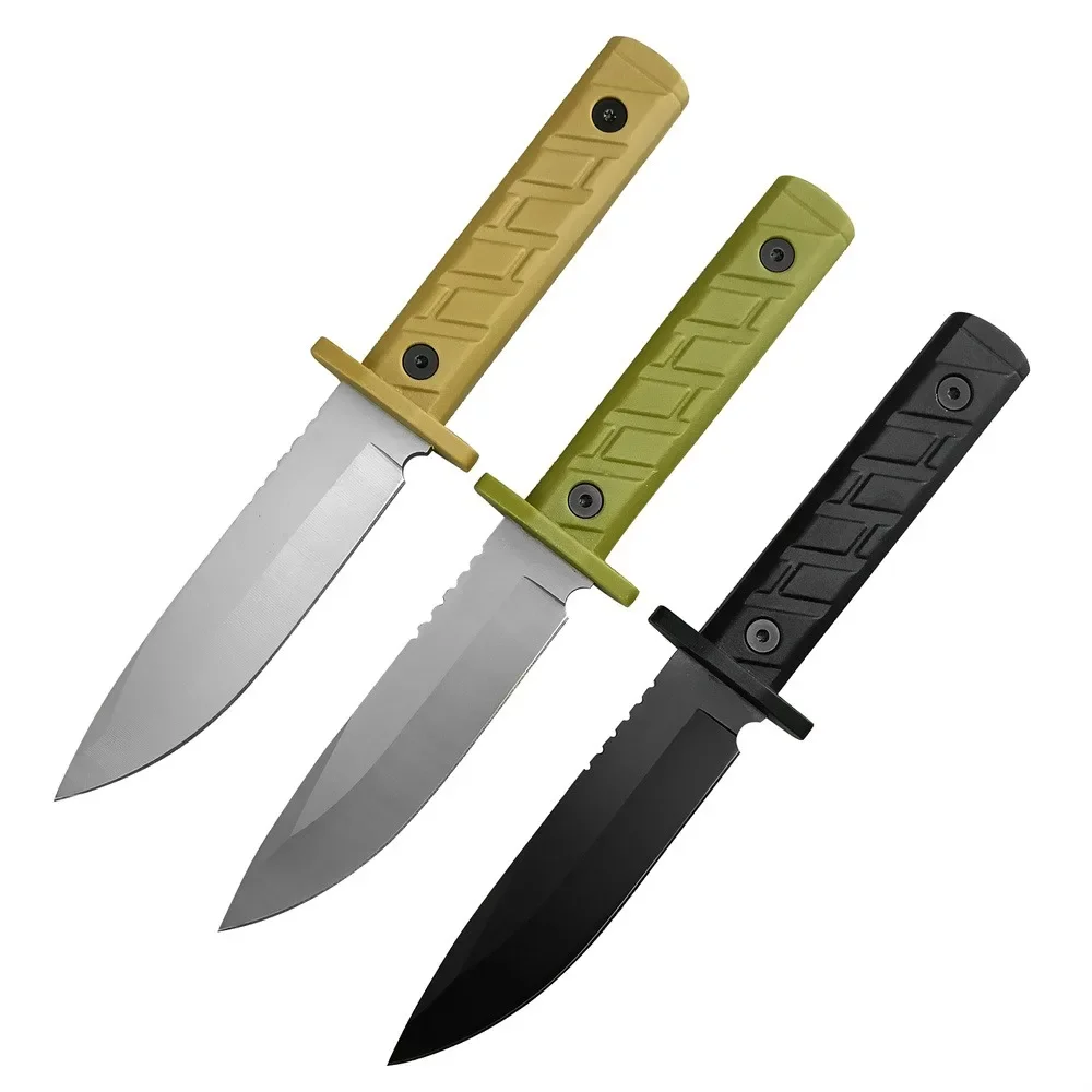 Model 0006 Survival Knife Tactical 8Cr13Mov Blade ABS Handle Military Hunting Knifes for Men, Bushcrafting Combat Camping Gear
Model 0006 Survival Knife Tactical 8Cr13Mov Blade ABS Handle Military Hunting Knifes for Men, Bushcrafting Combat Camping Gear