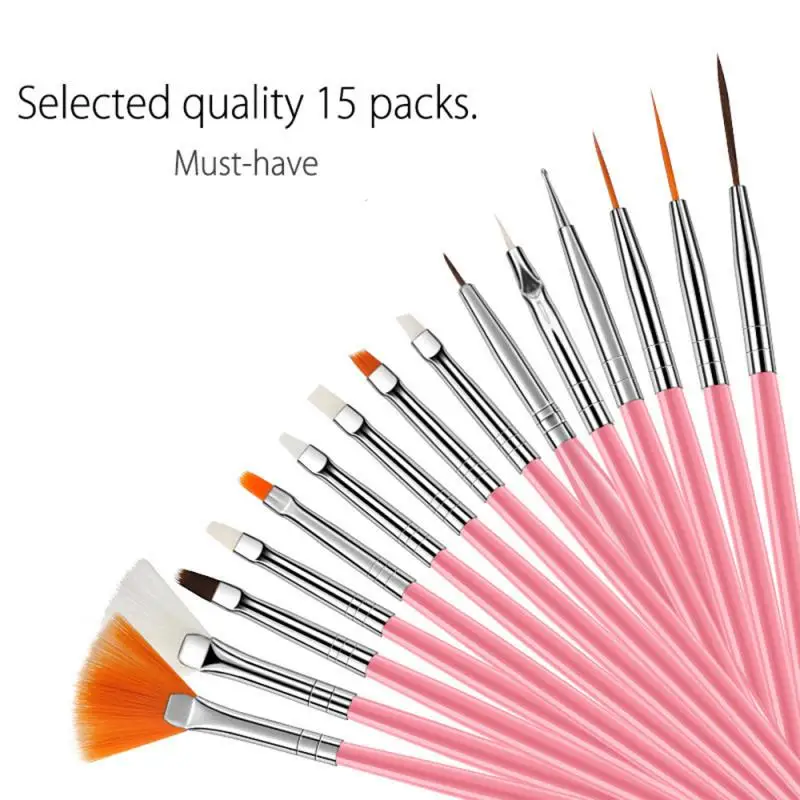 Nail Art Brush Set Acrylic UV Gel Nail Polish Drawing Pen For Striping Liquid Powder Professional Manicure Design Kit
Nail Art Brush Set Acrylic UV Gel Nail Polish Drawing Pen For Striping Liquid Powder Professional Manicure Design Kit