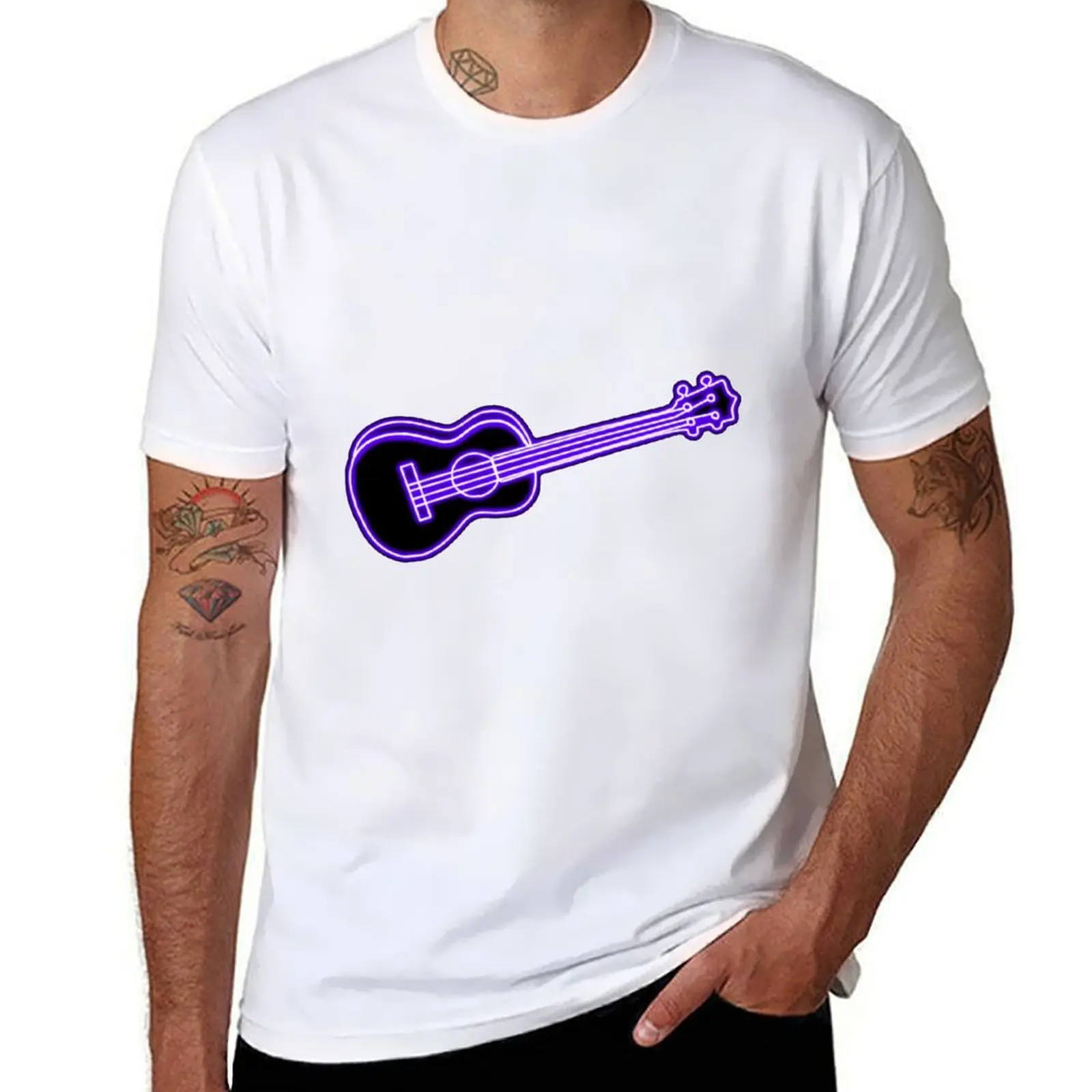 Neon Purple Ukulele T-Shirt t shirts for man cotton t shirt men 100% cotton luxury brand man t shirt heavy cotton T-Shirt
Neon Purple Ukulele T-Shirt t shirts for man cotton t shirt men 100% cotton luxury brand man t shirt heavy cotton T-Shirt