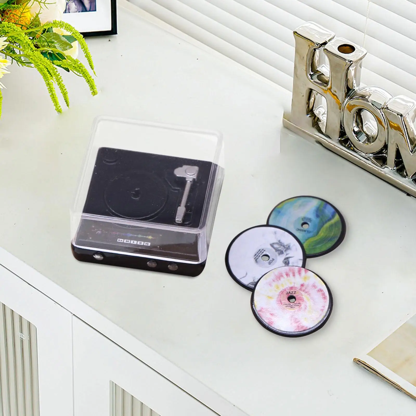 Модель мини-плеера для 1/6 1/12, макет диорамы для кукольного домика, ролевая игра, винтажный дизайн, декор для кукольного домика, мини-плеер
Модель мини-плеера для 1/6 1/12, макет диорамы для кукольного домика, ролевая игра, винтажный дизайн, декор для кукольного домика, мини-плеер