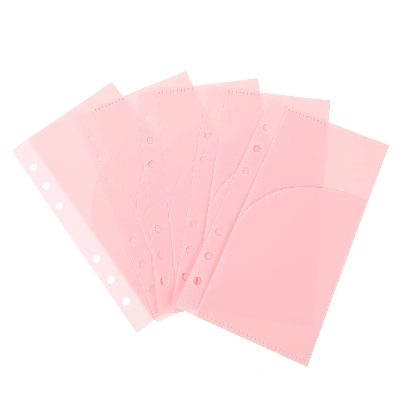 5Pcs Binder Inserts Budget Pockets PP Material Portable Replaceable Loose Leaf Binder Accessory Multi-Use for Cash Budgeting
5Pcs Binder Inserts Budget Pockets PP Material Portable Replaceable Loose Leaf Binder Accessory Multi-Use for Cash Budgeting