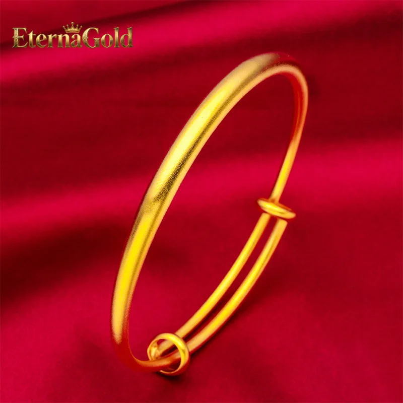 EternaGold 24K Gold 5mm Push-Pull Bangle AU999 Pure Gold, slender adjustable design, sleek simplicity, exuding gentle charm for
EternaGold 24K Gold 5mm Push-Pull Bangle AU999 Pure Gold, slender adjustable design, sleek simplicity, exuding gentle charm for