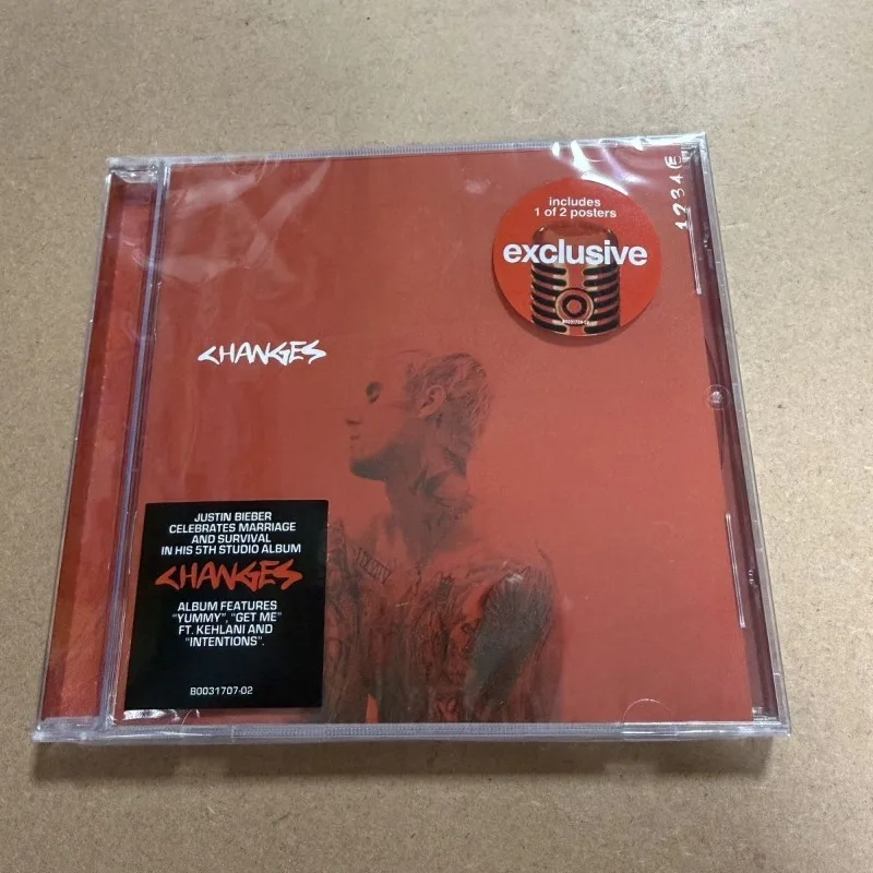 Justin Bieber Changes Contemporary Pop / R&B CD, Modern Male Vocal Studio Album with Exclusive Poster for Pop Fans
Justin Bieber Changes Contemporary Pop / R&B CD, Modern Male Vocal Studio Album with Exclusive Poster for Pop Fans