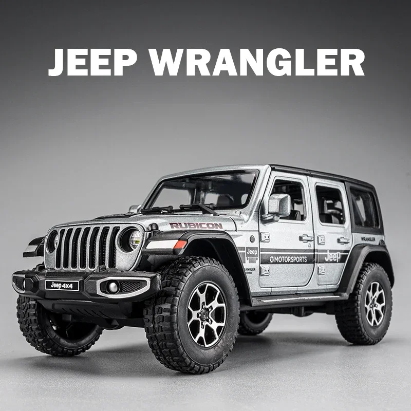 1:22 Wrangler Rubicon Alloy Model Car Toy Diecasts Metal Casting Pull Back Sound and Light Car Toys For Children Vehicle
1:22 Wrangler Rubicon Alloy Model Car Toy Diecasts Metal Casting Pull Back Sound and Light Car Toys For Children Vehicle
