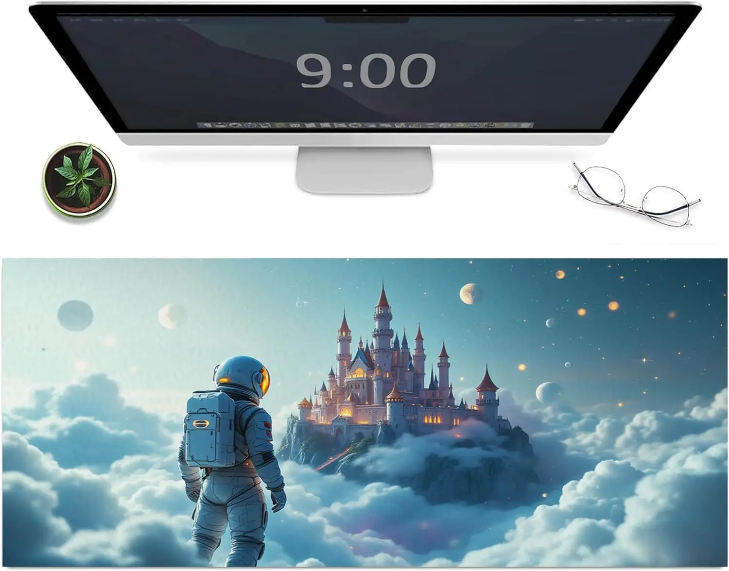 XXL Astronaut and Castle Mouse Pad Non-slip Rubber Gamer Computer Accessories Office home universal desktop decor table mat
XXL Astronaut and Castle Mouse Pad Non-slip Rubber Gamer Computer Accessories Office home universal desktop decor table mat