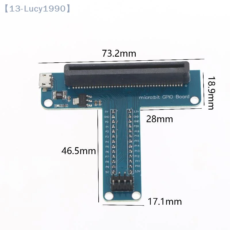 【CCA13】Microbit Development Board T-Type GPIO Expansion Board 3.3-5V Voltage Conversion Compatible Development Board
【CCA13】Microbit Development Board T-Type GPIO Expansion Board 3.3-5V Voltage Conversion Compatible Development Board