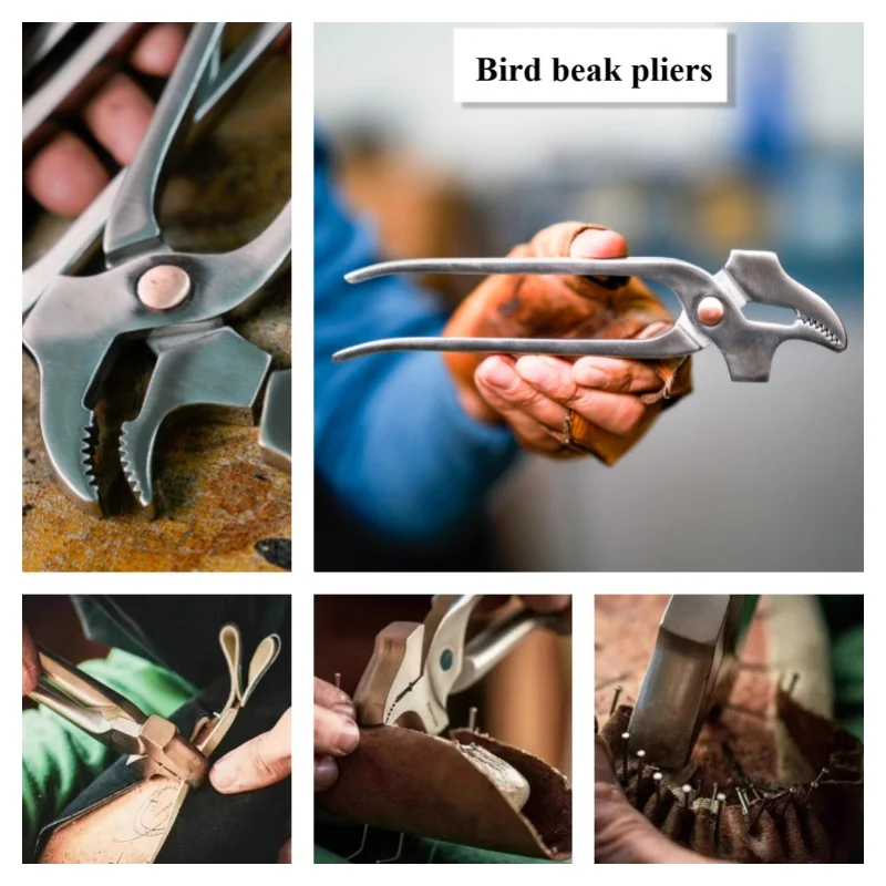 Leather Stainless Steel Bird-mouth Pliers Handmade Product Repairing Shoes Leather Handicrafts Auxiliary Tool Bird Mouth Pliers
Leather Stainless Steel Bird-mouth Pliers Handmade Product Repairing Shoes Leather Handicrafts Auxiliary Tool Bird Mouth Pliers