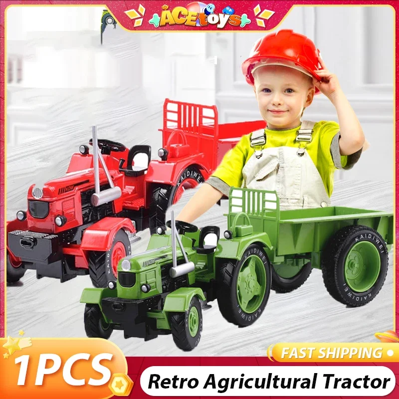 Новый ретро сельскохозяйственный трактор с ведром, легкосплавные автомобильные игрушки, 1:18, высокая имитация, большой фермерский автомобиль, игрушечная модель, детские рождественские подарки
Новый ретро сельскохозяйственный трактор с ведром, легкосплавные автомобильные игрушки, 1:18, высокая имитация, большой фермерский автомобиль, игрушечная модель, детские рождественские подарки