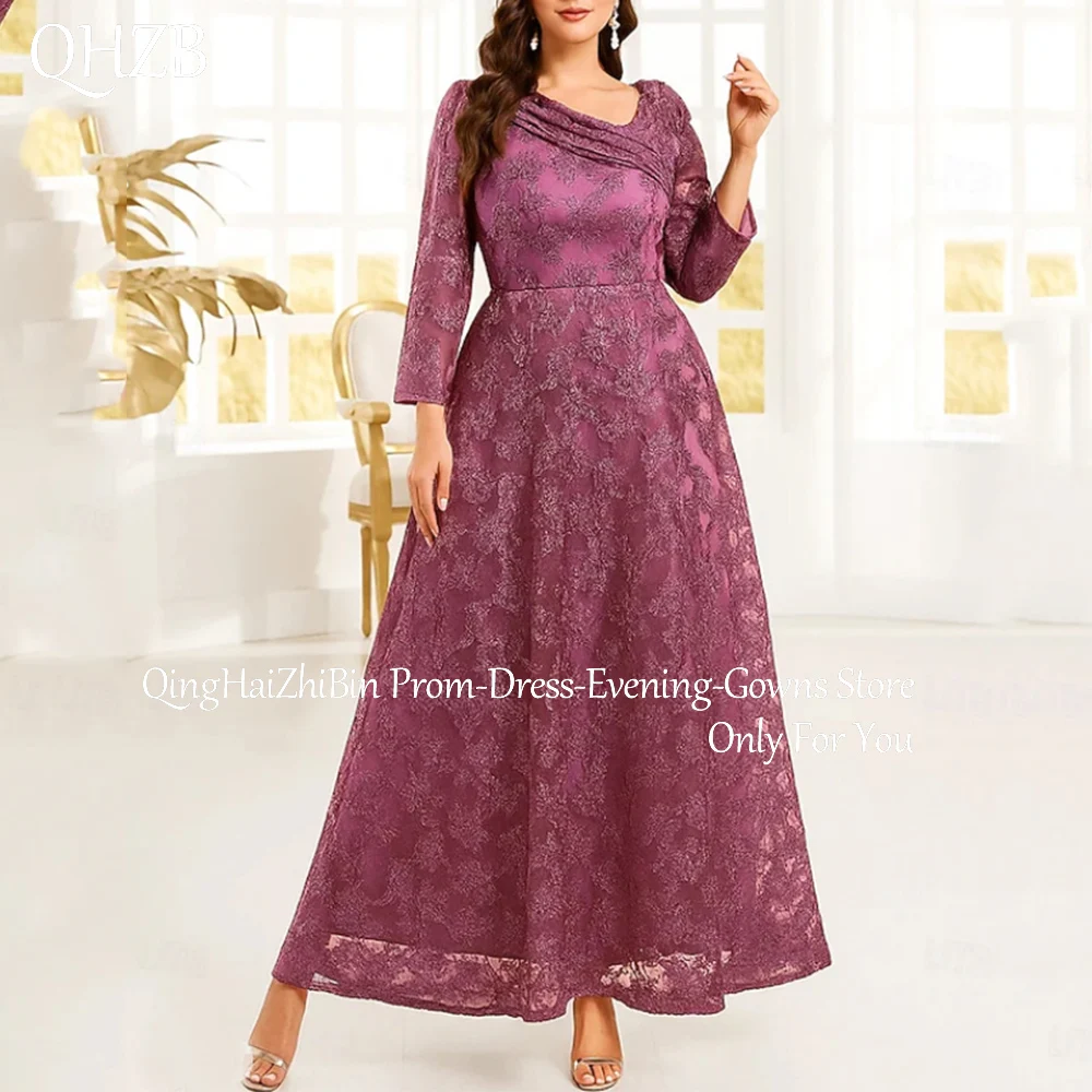 Customized Plus Size New In Elegant Long Mother of the Bride Dresses Ankle-Length A-Line Wedding Guest Party Groom Dress 2026
Customized Plus Size New In Elegant Long Mother of the Bride Dresses Ankle-Length A-Line Wedding Guest Party Groom Dress 2026