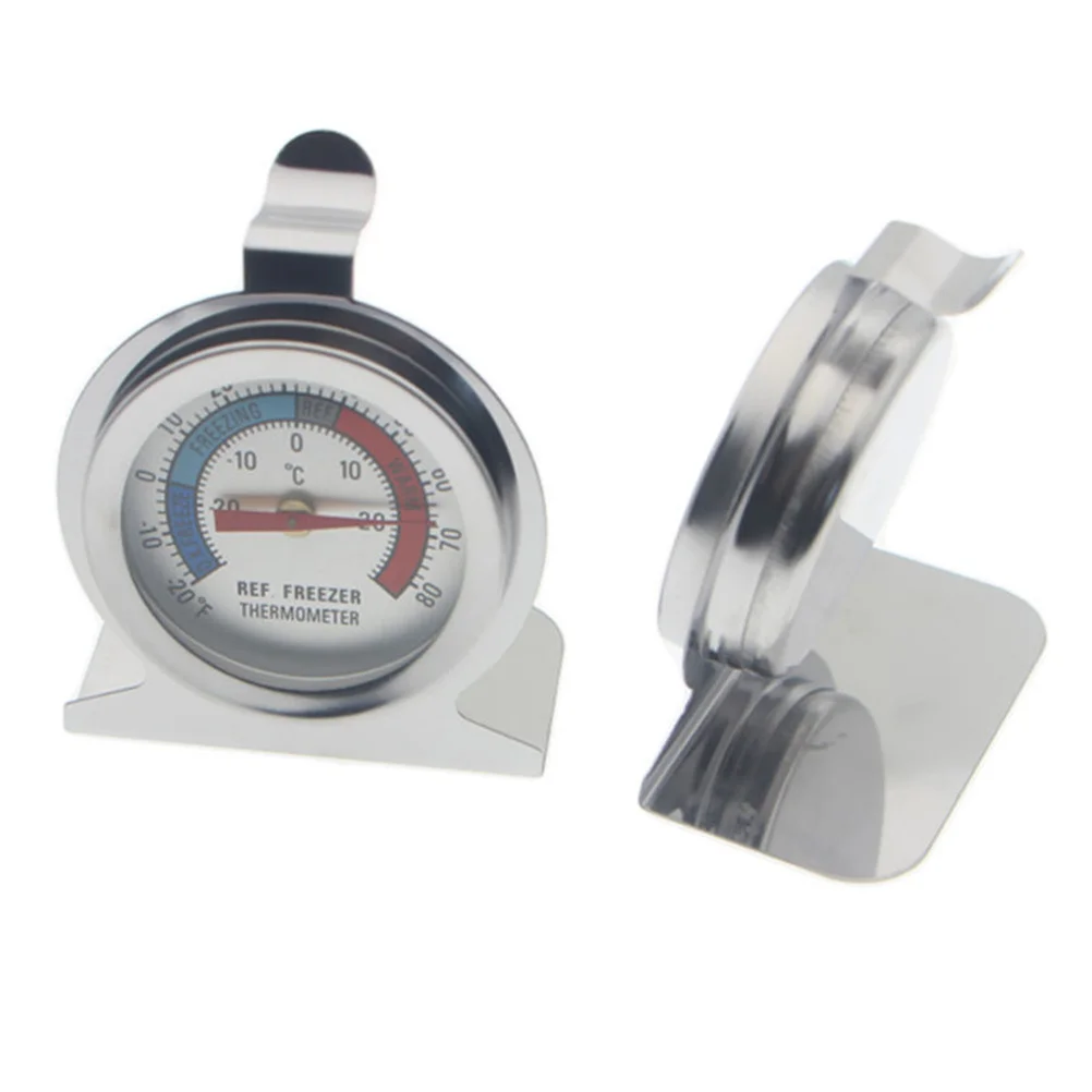 4Pcs Stainless Steel Refrigerator Thermometer Durable Accurate Temperature Sensor Applied Freezer Use for Home Office Kitchen
4Pcs Stainless Steel Refrigerator Thermometer Durable Accurate Temperature Sensor Applied Freezer Use for Home Office Kitchen