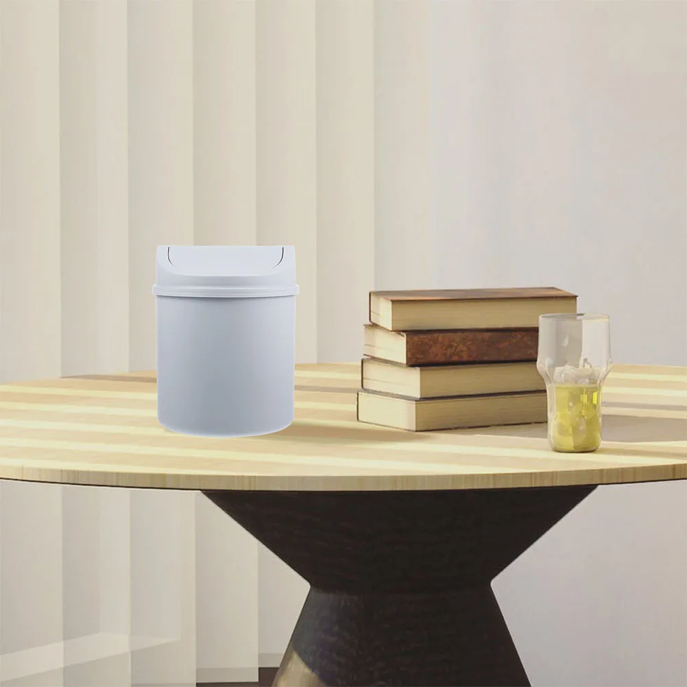 2pcs Desktop Trash Can Swing Lid Small Garbage Bin For Office Bedroom Kitchen Lightweight Lidded Waste Container Mini Rubbish
2pcs Desktop Trash Can Swing Lid Small Garbage Bin For Office Bedroom Kitchen Lightweight Lidded Waste Container Mini Rubbish