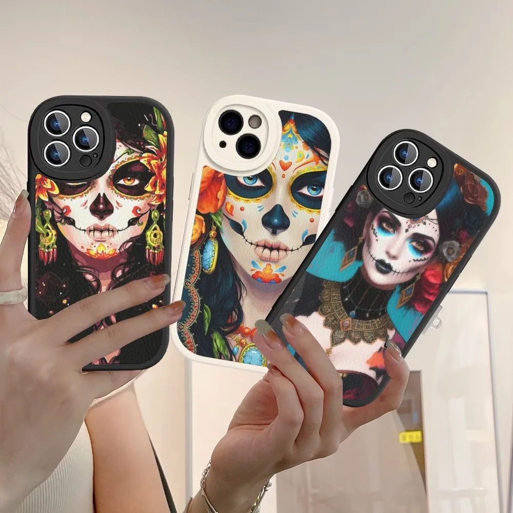 Halloween Skull Girl Phone Case Hard Leather For IPhone 14 13 12 Mini 11 14 Pro Max Xs X Xr 7 8 Plus Fundas
Halloween Skull Girl Phone Case Hard Leather For IPhone 14 13 12 Mini 11 14 Pro Max Xs X Xr 7 8 Plus Fundas