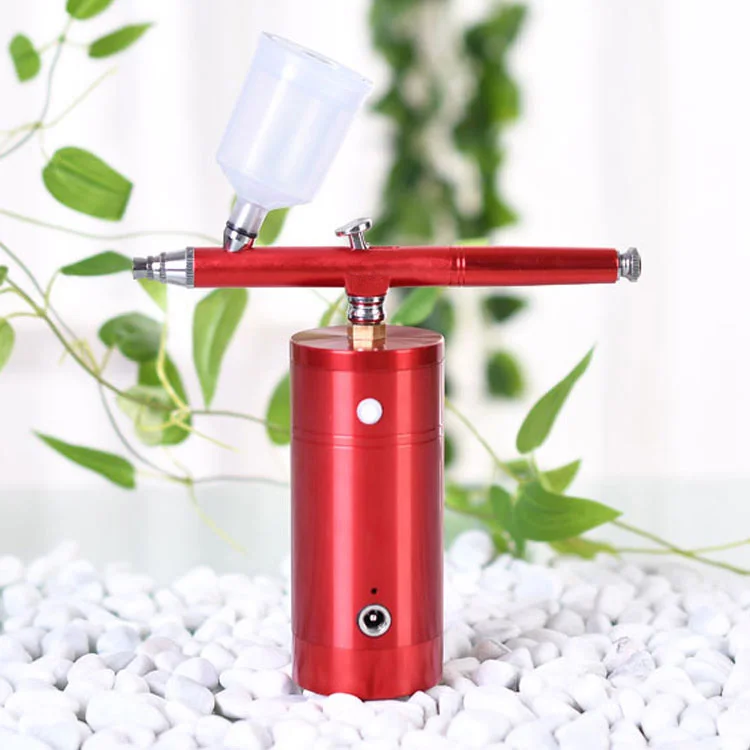Rechargeable Wireless Gravity-Feed Airbrush Kit ABS Material Body Paint Cake Airbrush Set with Airbrush Compressor for Artists
Rechargeable Wireless Gravity-Feed Airbrush Kit ABS Material Body Paint Cake Airbrush Set with Airbrush Compressor for Artists