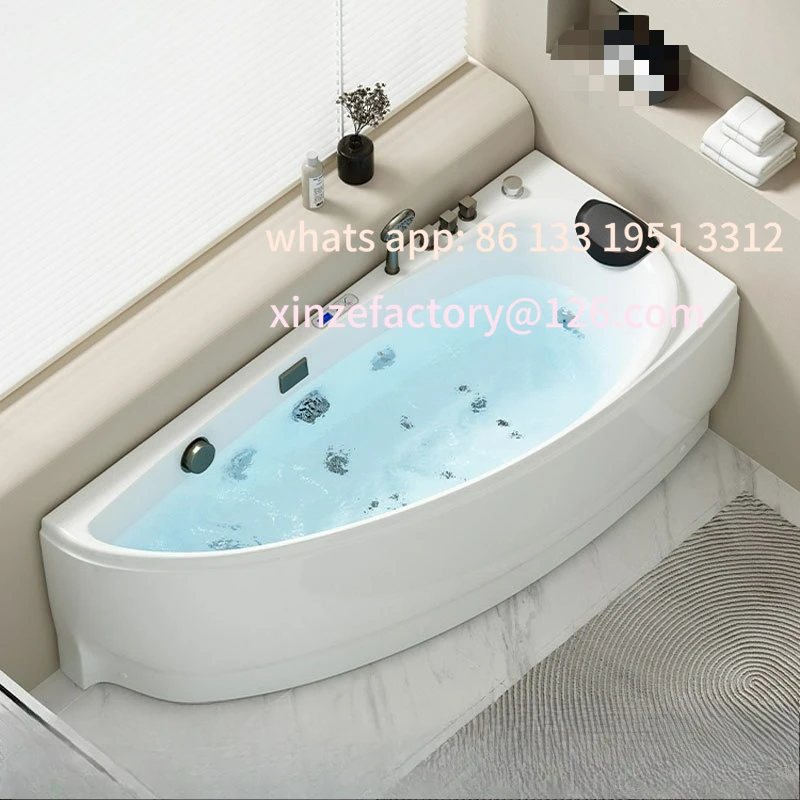 Bathtub Acrylic thermostatic surf massage hotel bathtub Household bath bathtub Japanese deep soaking tub Small apartment
Bathtub Acrylic thermostatic surf massage hotel bathtub Household bath bathtub Japanese deep soaking tub Small apartment