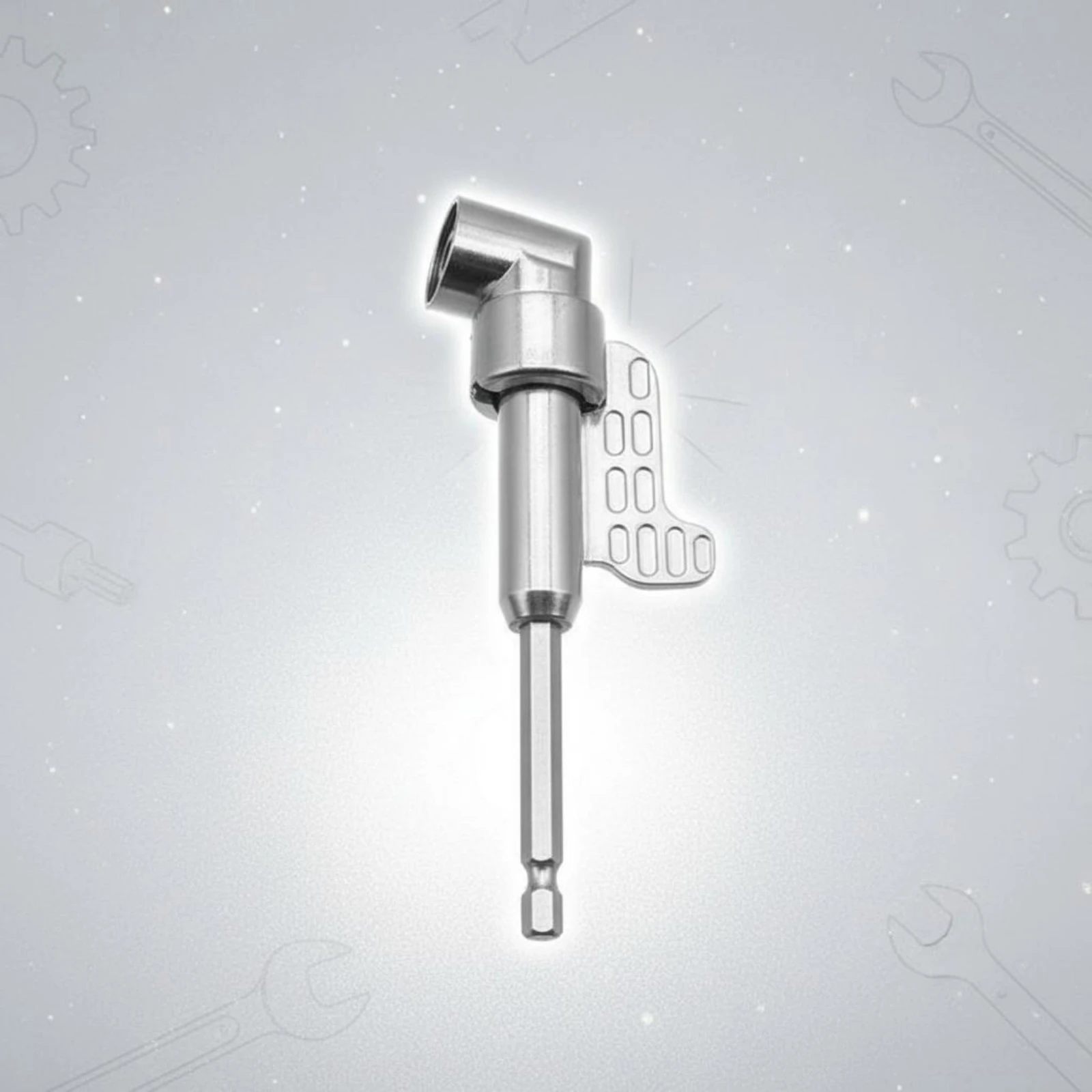 105 Degree Screwdriver Adapter Extension Rod 105 Degree Drill Adapter Angle Drill Attachment Compact Design Hex Shank Bit Holder
105 Degree Screwdriver Adapter Extension Rod 105 Degree Drill Adapter Angle Drill Attachment Compact Design Hex Shank Bit Holder
