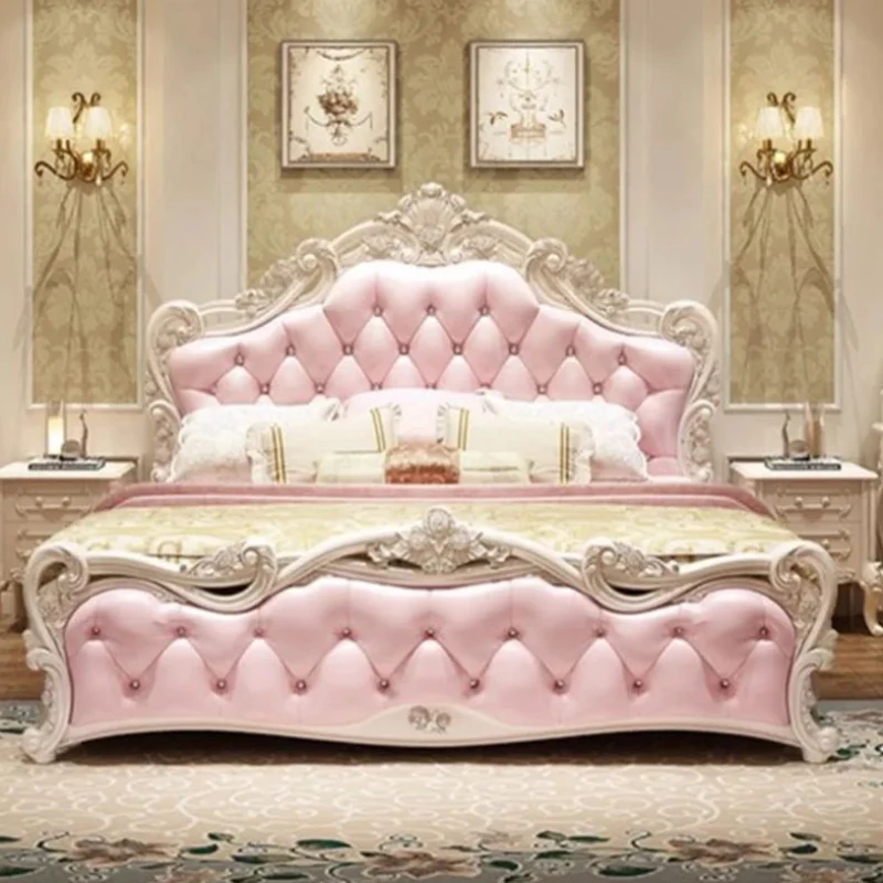Queen Size Aesthetic Double Bed King Master Cute Modular Twin Double Bed Modern High End Letto Matrimoniale Bedroom Furniture
Queen Size Aesthetic Double Bed King Master Cute Modular Twin Double Bed Modern High End Letto Matrimoniale Bedroom Furniture