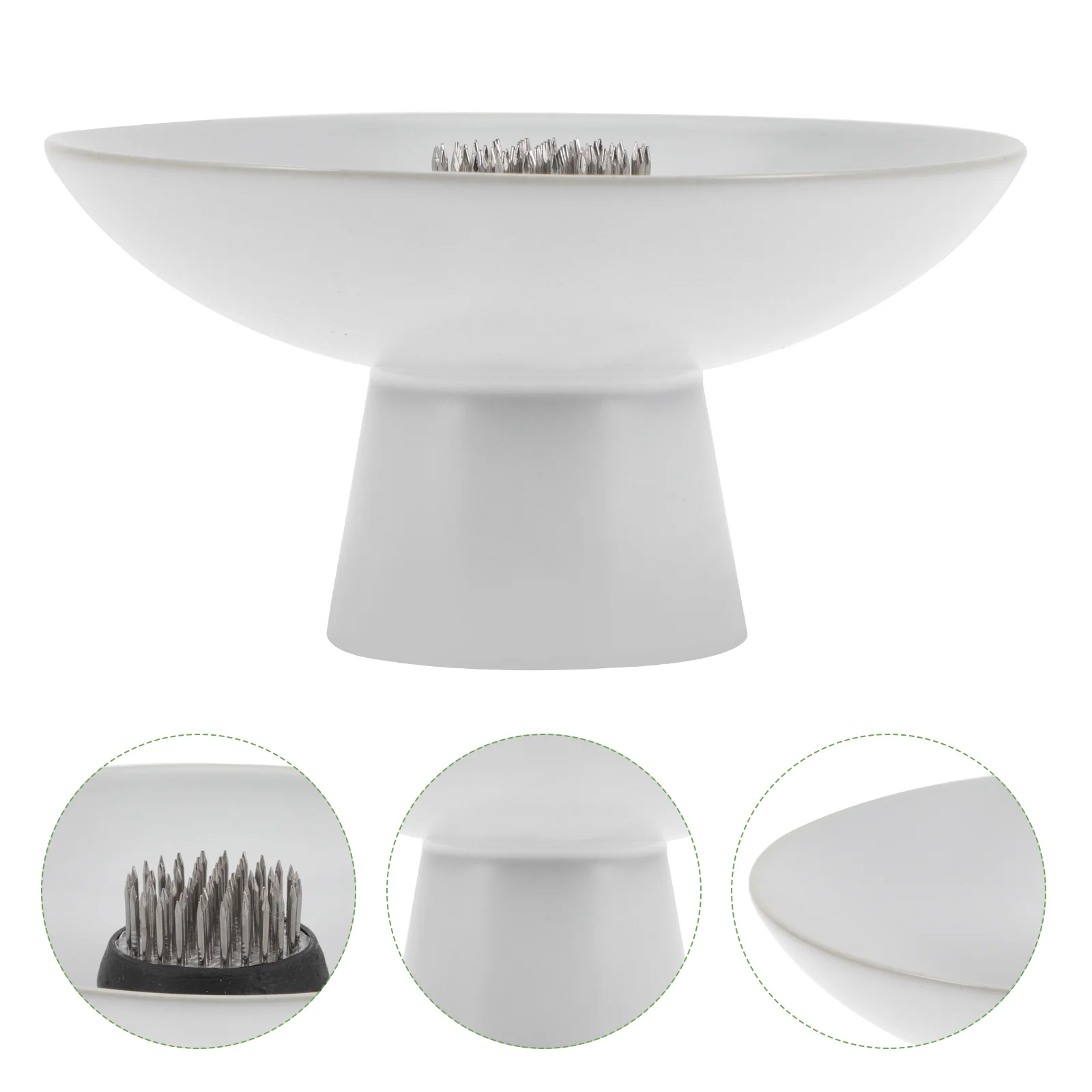 1 High Foot Flower Vase Simple Artistic Design Unique Decorative Ceramic Stainless Steel Jianshan Arrangement Tool Mini
1 High Foot Flower Vase Simple Artistic Design Unique Decorative Ceramic Stainless Steel Jianshan Arrangement Tool Mini