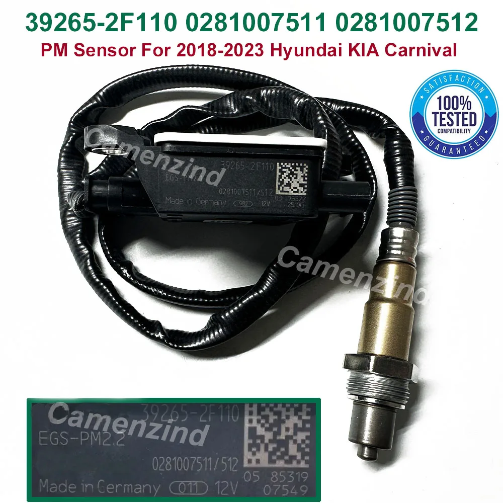 39265-2F110 0281007511 0281007512 392652F110 New PM Sesnor Particulate Matter Sensor For 2018-2023 Hyundai KIA Carnival
39265-2F110 0281007511 0281007512 392652F110 New PM Sesnor Particulate Matter Sensor For 2018-2023 Hyundai KIA Carnival