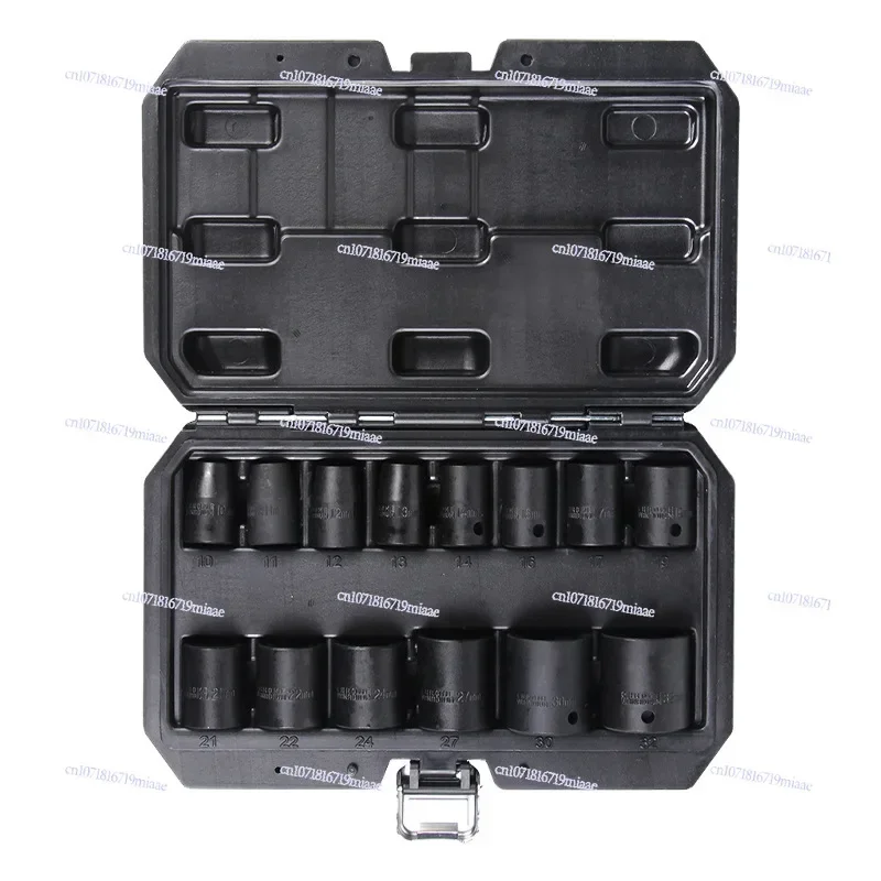 14-Piece set 1/2 hexagonal impact sleeve set 10-32mm auto repair tool maintenance set
14-Piece set 1/2 hexagonal impact sleeve set 10-32mm auto repair tool maintenance set