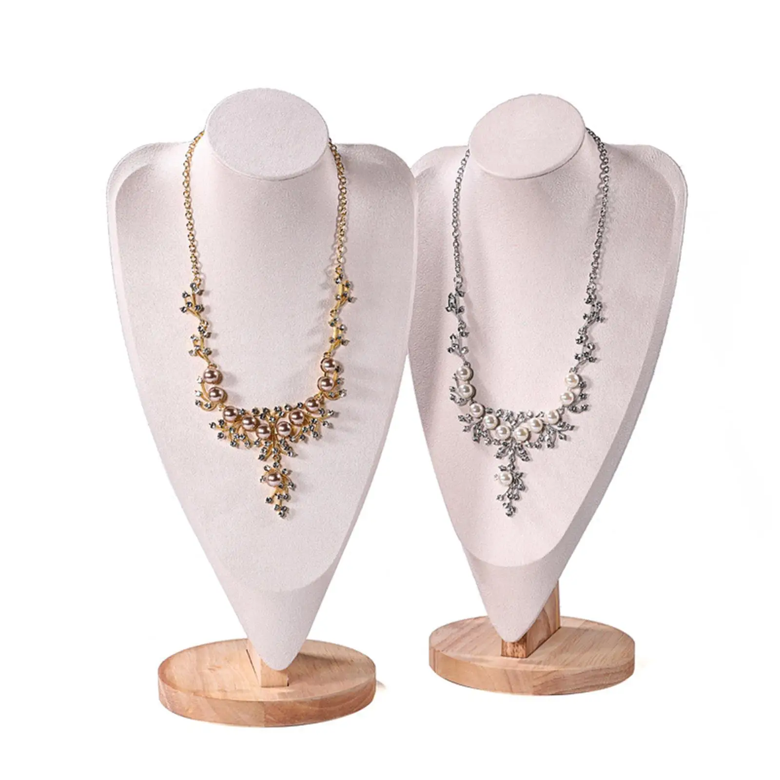 Necklace Chain Jewelry Bust Pendant Necklace Display Model Elegant Women Pendant Chain Organizer Decorate Storage Rack Wooden
Necklace Chain Jewelry Bust Pendant Necklace Display Model Elegant Women Pendant Chain Organizer Decorate Storage Rack Wooden