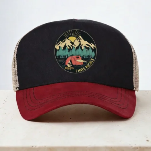 I Hate People Baseball Cap outdoor camping Men Women hiking camping Summer cool Mesh Trucker hat
I Hate People Baseball Cap outdoor camping Men Women hiking camping Summer cool Mesh Trucker hat