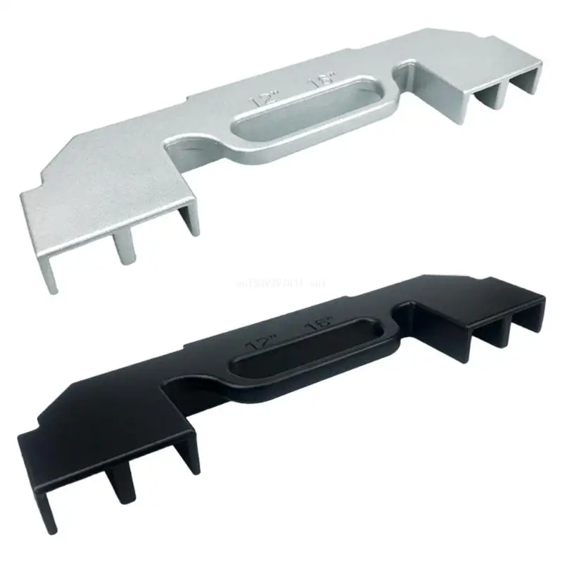 Aluminum Layout Framer Tool Studs Spacer Picture Framing Tool Framing Jig Easy Carrying for Accurate Wall & Floor Framing
Aluminum Layout Framer Tool Studs Spacer Picture Framing Tool Framing Jig Easy Carrying for Accurate Wall & Floor Framing