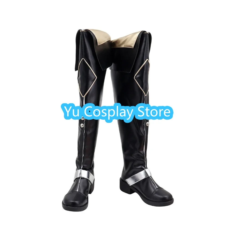 Customized Anime Cosplay Lars Rorschach Archon Women's Black High Heels, Boots, Halloween Carnival Party Costumes
Customized Anime Cosplay Lars Rorschach Archon Women's Black High Heels, Boots, Halloween Carnival Party Costumes