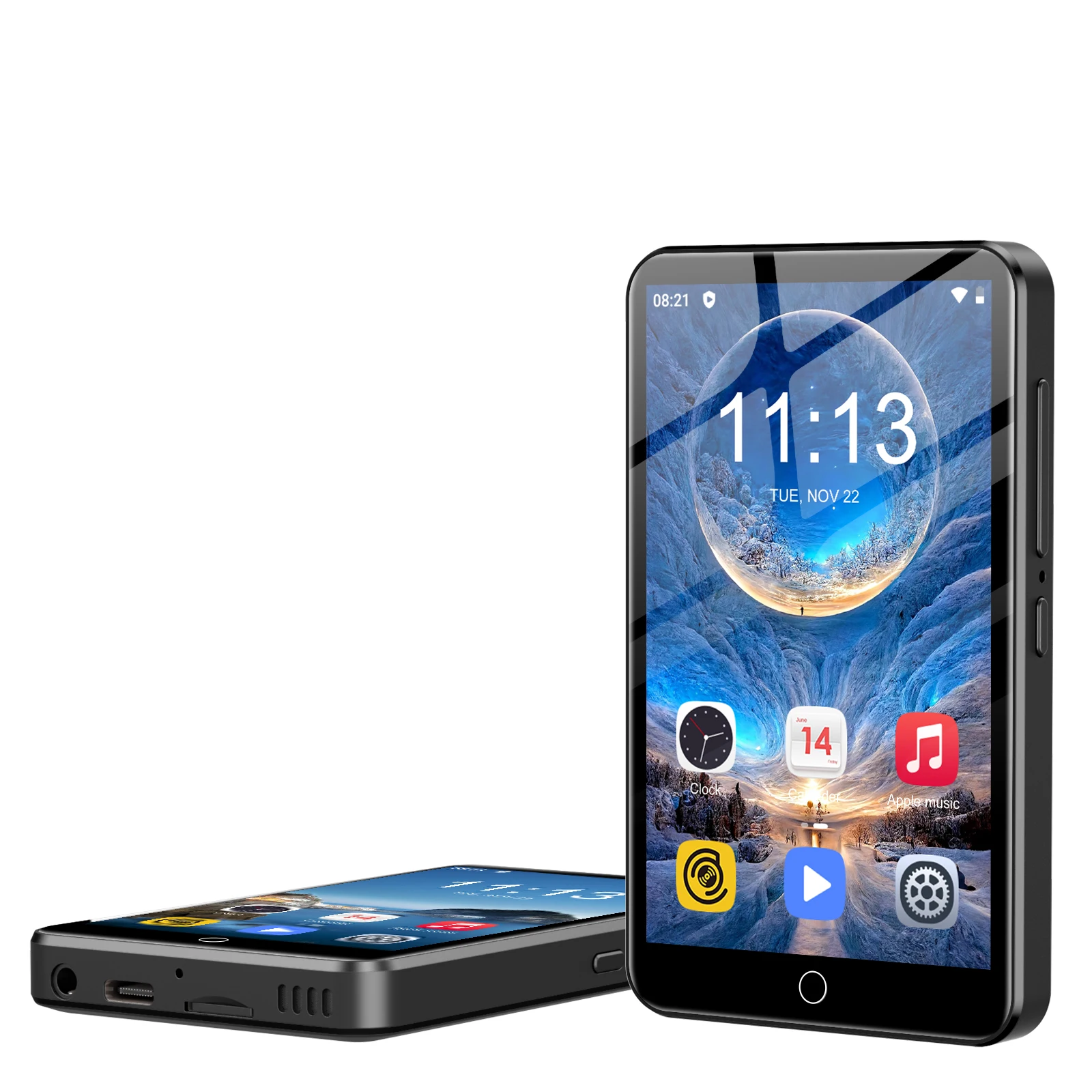 80GB (16GB+64GB), ZAQE MP3 player with Bluetooth and WiFi, 4.0-inch, with speaker, FM radio, e-book, capacity up to 512GB
80GB (16GB+64GB), ZAQE MP3 player with Bluetooth and WiFi, 4.0-inch, with speaker, FM radio, e-book, capacity up to 512GB