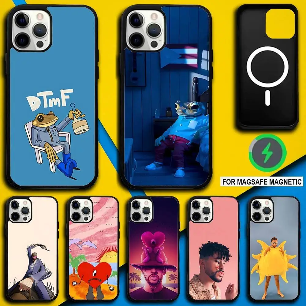 Bad B-BunnyS DTMF Phone Case For iPhone 16,15,14,13,12,11,Pro,Max,Plus,Mini,SE4,E Magnetic Magsafe Wireless Charging
Bad B-BunnyS DTMF Phone Case For iPhone 16,15,14,13,12,11,Pro,Max,Plus,Mini,SE4,E Magnetic Magsafe Wireless Charging