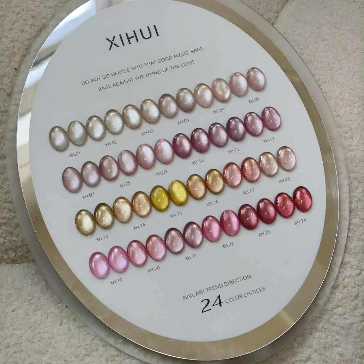 XIHUI Multicolor 24 Colors Moonlight Cat Eye Nail Gel 2025 New Fashion Hot Sale Nail Art Non-toxic UV Gel Nail Salon Wholesale
XIHUI Multicolor 24 Colors Moonlight Cat Eye Nail Gel 2025 New Fashion Hot Sale Nail Art Non-toxic UV Gel Nail Salon Wholesale