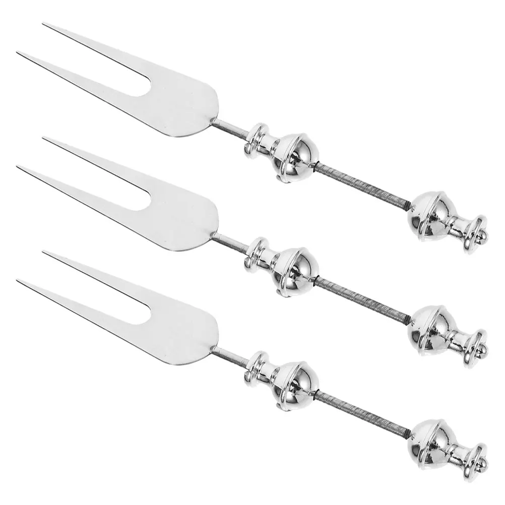 3pcs Fruit Forks Stainless Steel Silverware Cocktail Dinner Pickle Kids Kitchen Set DIY Beads Portable Versatile Smooth
3pcs Fruit Forks Stainless Steel Silverware Cocktail Dinner Pickle Kids Kitchen Set DIY Beads Portable Versatile Smooth