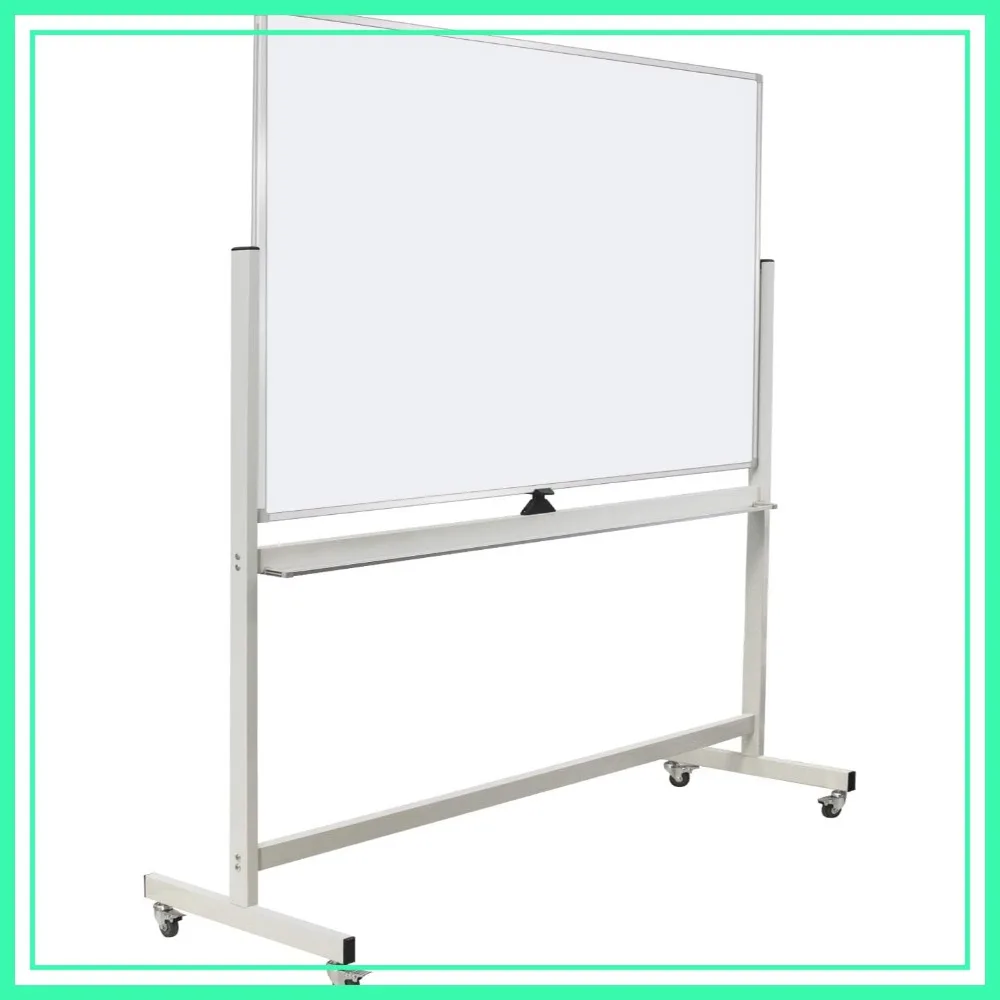60x40 Mobile Whiteboard Double-Sided Magnetic Large Dry Erase Board with Rolling Stand for Offices, Home & School
60x40 Mobile Whiteboard Double-Sided Magnetic Large Dry Erase Board with Rolling Stand for Offices, Home & School