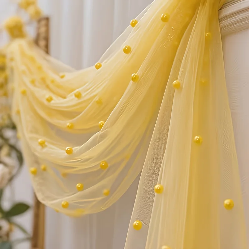300cmX160cm Pearl Mesh Fabric For Dessert Table Decorations, Wedding Party Table Setups Backdrop Curtains Holiday Anniversaries
300cmX160cm Pearl Mesh Fabric For Dessert Table Decorations, Wedding Party Table Setups Backdrop Curtains Holiday Anniversaries