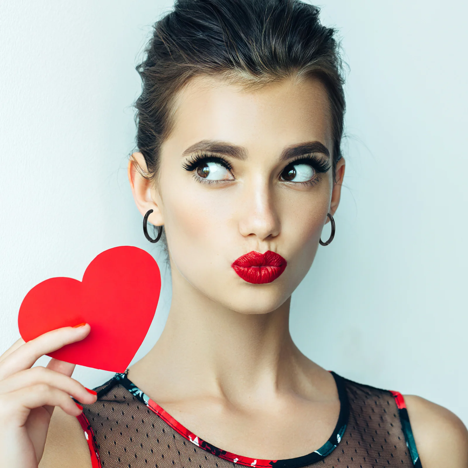 10Pcs Hypoallergenic Stainless Steel Hoops Earrings Simple Round Metal Jewelry Women Birthday Festival Gifts Ear Accessories
10Pcs Hypoallergenic Stainless Steel Hoops Earrings Simple Round Metal Jewelry Women Birthday Festival Gifts Ear Accessories