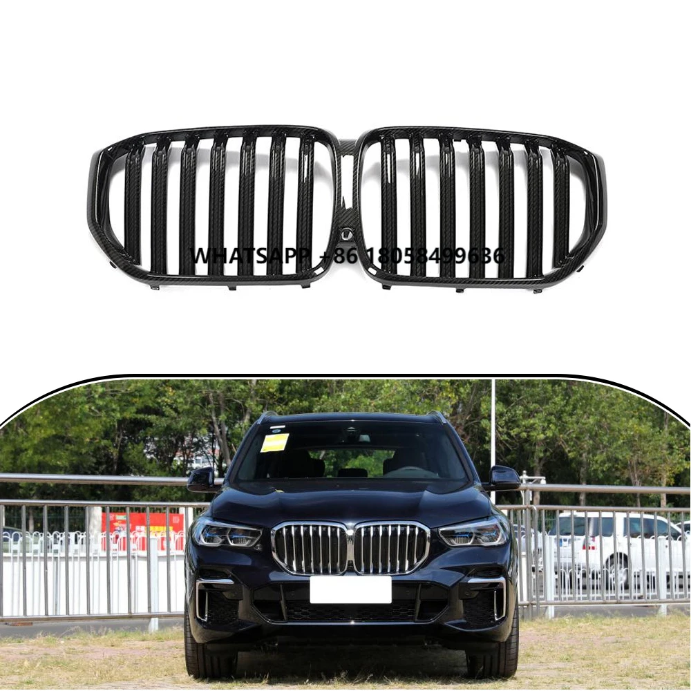 Replacement Carbon Fiber Grill Racing Grills for X5 G05 2019-2022 Grille Auto Accessories
Replacement Carbon Fiber Grill Racing Grills for X5 G05 2019-2022 Grille Auto Accessories