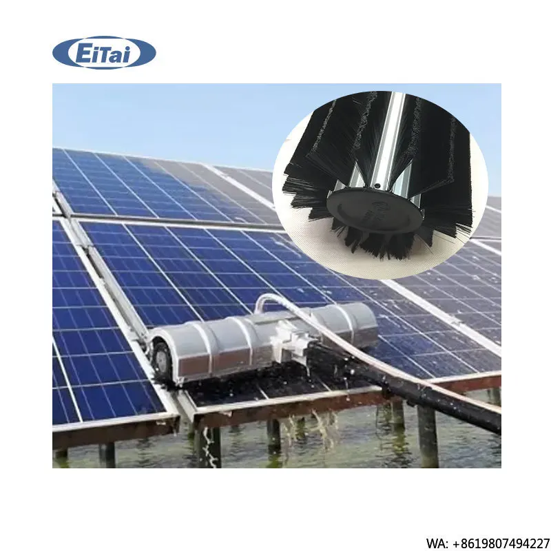 Robot Limpiador De Paneles Fotovoltaicos Pressure Washer Rotary Brush Solar Panel Cleaning Automation for Pv Rooftop
Robot Limpiador De Paneles Fotovoltaicos Pressure Washer Rotary Brush Solar Panel Cleaning Automation for Pv Rooftop
