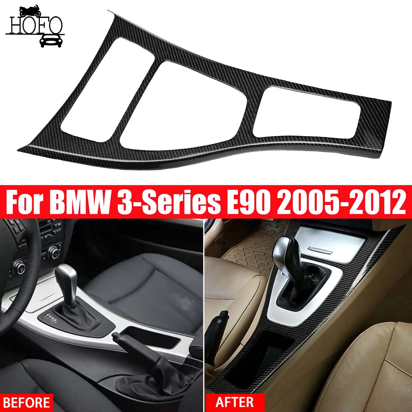 Middle Console Gear Shift Frame Trim For BMW 3-Series E90 2005-2012 Carbon Fiber
Middle Console Gear Shift Frame Trim For BMW 3-Series E90 2005-2012 Carbon Fiber