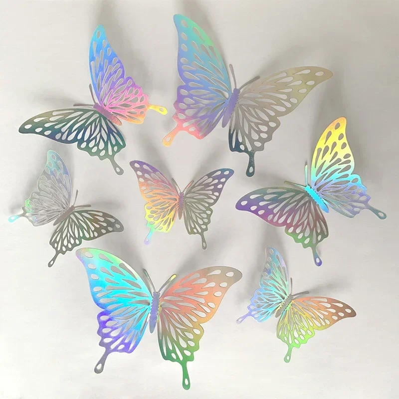 12pcs Suncatcher Sticker 3D Effect Crystal Butterflies Wall Sticker Beautiful Butterfly for Kids Room Wall Decal Home Decoration
12pcs Suncatcher Sticker 3D Effect Crystal Butterflies Wall Sticker Beautiful Butterfly for Kids Room Wall Decal Home Decoration