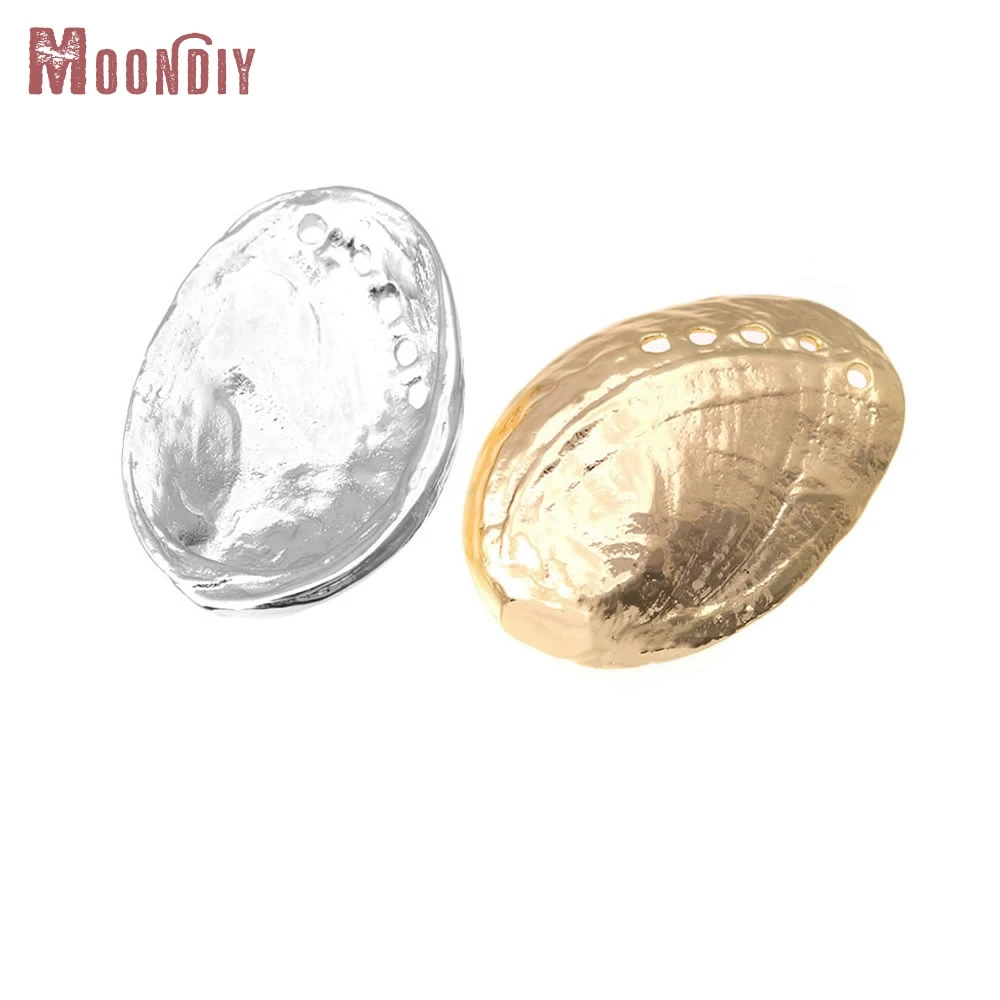 4PCS 28.5x20MM 18K Gold Color Bras Shell Charms Pendants High Quality Diy Necklace Earrings Charms Jewelry Making Accessories
4PCS 28.5x20MM 18K Gold Color Bras Shell Charms Pendants High Quality Diy Necklace Earrings Charms Jewelry Making Accessories