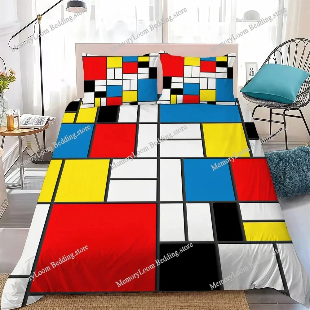 Aesthetic Art P-Piet-Mondrian Duvet Cover Set Home Style Bedding Soft Laundry Cotton Bed Student Dormitory Gift Home Textile
Aesthetic Art P-Piet-Mondrian Duvet Cover Set Home Style Bedding Soft Laundry Cotton Bed Student Dormitory Gift Home Textile
