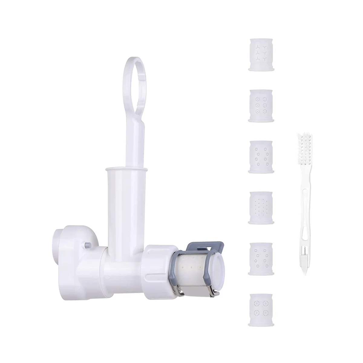 Mixer Accessories for Kitchenaid Stand Mixer with 6 Different Shapes Of Pasta Outlet Durable Pasta Attachment
Mixer Accessories for Kitchenaid Stand Mixer with 6 Different Shapes Of Pasta Outlet Durable Pasta Attachment
