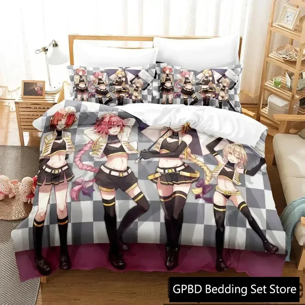 3D Print FateApocrypha Astolfo Anime Comfortable Duvet Cover Pillowcase Bedding Set Children Bedroom Decoration Home Textile
3D Print FateApocrypha Astolfo Anime Comfortable Duvet Cover Pillowcase Bedding Set Children Bedroom Decoration Home Textile
