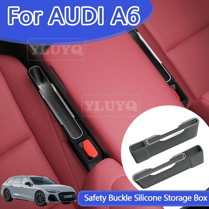 For Audi A6 Car seat side storage pocket in-car storage seat silicone ABS gap storage box Seat Gap Filler Car interior
For Audi A6 Car seat side storage pocket in-car storage seat silicone ABS gap storage box Seat Gap Filler Car interior