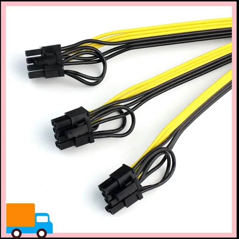 Professional 10Pcs/Set 8P(6+2P) Adapter Cable 8Pin Graphics Card Splitter Wire 12AWG+18AWG Power Cord
Professional 10Pcs/Set 8P(6+2P) Adapter Cable 8Pin Graphics Card Splitter Wire 12AWG+18AWG Power Cord