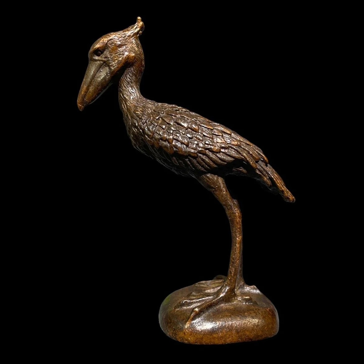 Vintage copper crane tea pet ornaments hand play with a small animal landscaping decorations new Chinese gifts.
Vintage copper crane tea pet ornaments hand play with a small animal landscaping decorations new Chinese gifts.