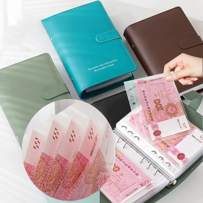 Large-capacity Money Collection Book Loose-leaf Money Storage Book Leather Fabric Banknotes Bill Storage Small Bookkeeping Book
Large-capacity Money Collection Book Loose-leaf Money Storage Book Leather Fabric Banknotes Bill Storage Small Bookkeeping Book