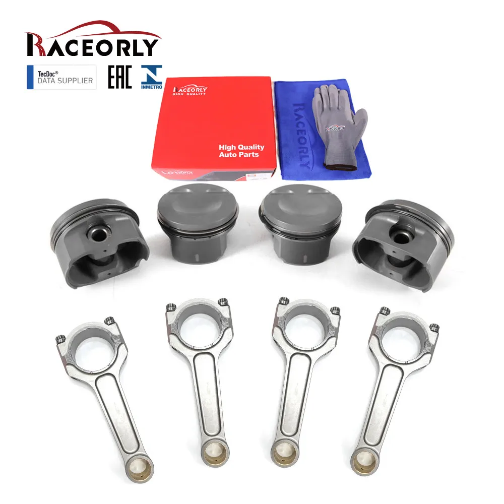 RACEORLY Forged 0.50mm Piston & Con Rod CR9.6 Φ23mm For Audi VW 2.0L EA888 Gen3
RACEORLY Forged 0.50mm Piston & Con Rod CR9.6 Φ23mm For Audi VW 2.0L EA888 Gen3